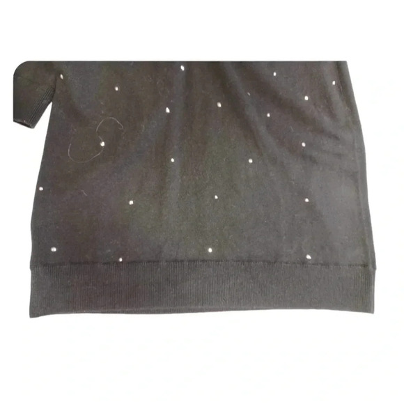 Michael Kors Three Quarter Sleeve Studded Sweater Dress Size XS - Picture 8 of 12